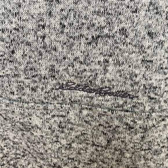 Eddie Bauer men’s radiator fleece snap front pullover grey sweater plus sz XXL - Picture 5 of 13